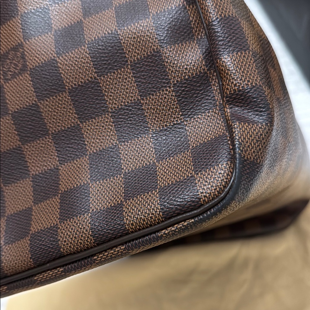 Louis Vuitton Dark Brown Checkered Duffel Bag - Picture 6 of 16